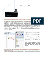 Como Instalar Windows 7 en Un PC Con Puertos USB 3