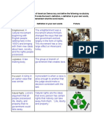 Foundations of Government Vocab Chart