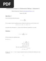 Mathematical Biology Assignment1 Michaelgboneh