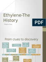 Ethylene-The History: - Megha Garg