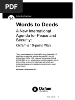 Words to Deeds