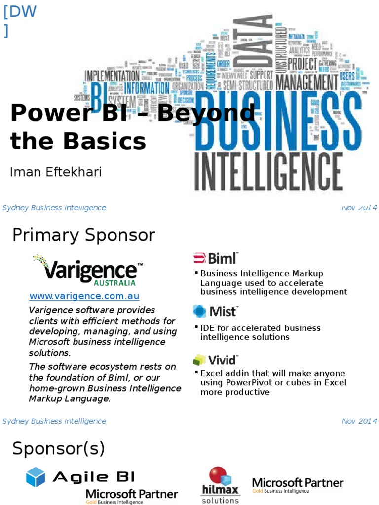 Power BI Beyond The Basics Public | Download Free PDF | Business ...
