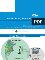 Metodo de estimaciones agricultura - Ministerio de Agroindustria