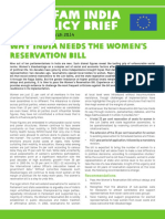 Why India Needs The Women's Reservation Bill