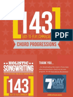 143 Chord Progressions To Learn or Know