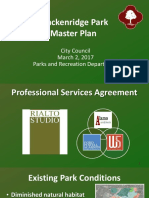 Powerpoint Brackenridge Park Master Plan 030217 PDF