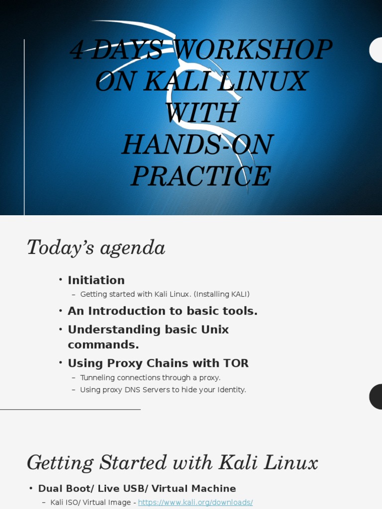 Setting Up Proxychains in Kali Linux | PDF | Proxy Server | Firewall ...