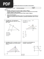 Prueba Thales, Euclides y Pitagoras