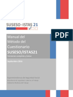 Anexo 1 Circular 3243 - Manual Del Metodo Del Cuestionario SUSESO ISTAS 21
