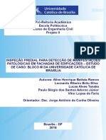 Inspeção Predial Para Detecção de Manifestações Patológicas Em Fachadas de Edificações Estudo de Caso Bloco m Da Universidade Católica de Brasília
