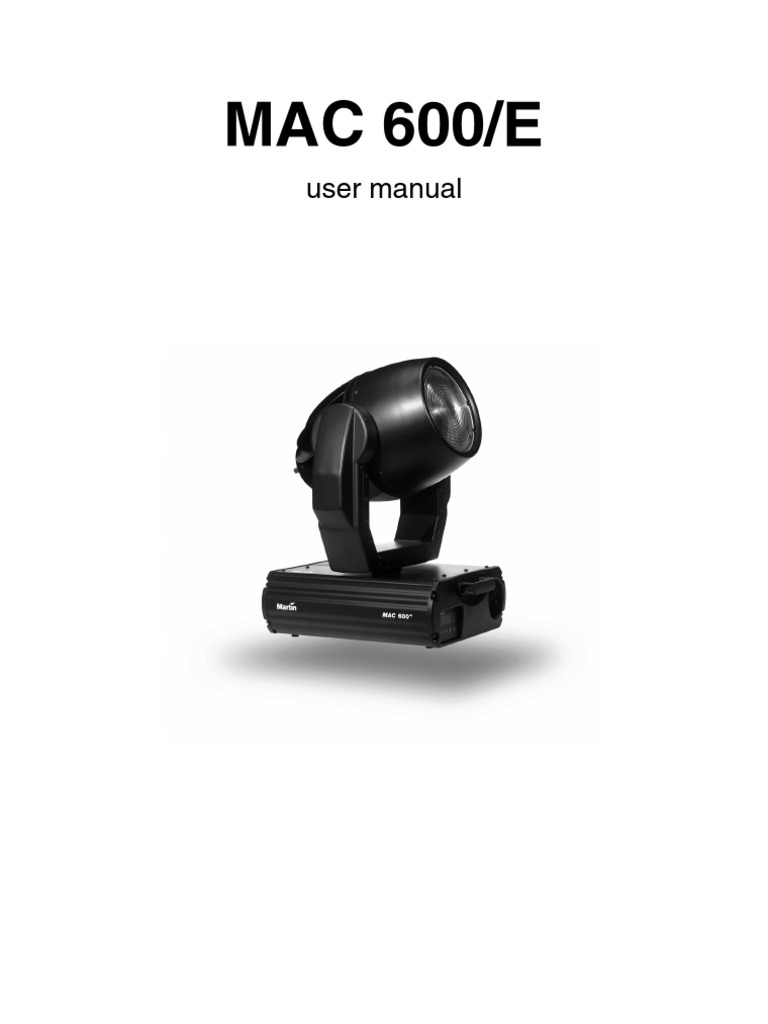 Martin Mac 500 Manual Pdf