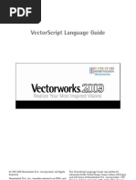 Vectorworks 2009 VectorScript Language Guide