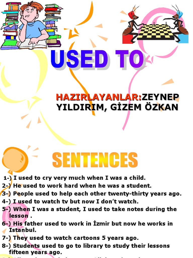 Common English Usage: 