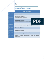 Supervisiòn de Obras PDF