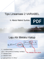 Tips Linearisasi 2 VARIABEL