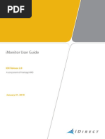 UG - Imonitor User Guide IDX 2.0 - Rev C - 012110