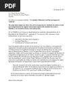 Carta aclaratoria de Felipe Calderón