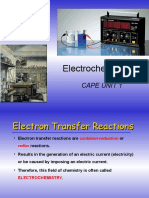 CAPE Electrochemistry