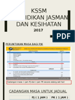 KSSM Pendidikan Jasmani dan Kesihatan 2017