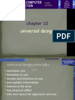 Chapter 10. Universal Design