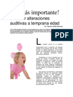 Lo Más Importante Deteccion A Temprana Edad