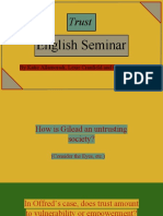 english seminar - trust
