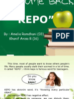 "KEPO": By: Amelia Ramdhani (03) Khanif Anisa R