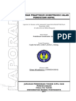 Laporan Praktikum Pemanasan Aspal