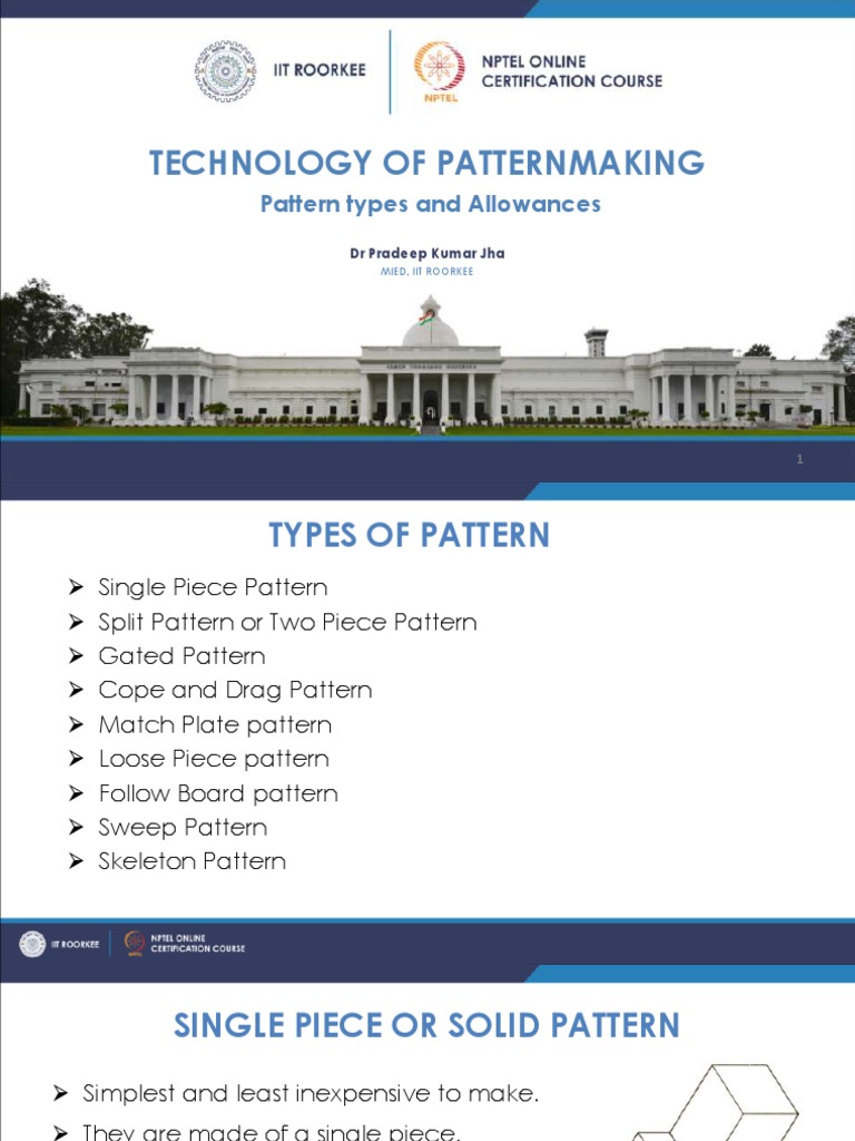 7 Nptel Casting PDF Process Engineering Casting (Metalworking)