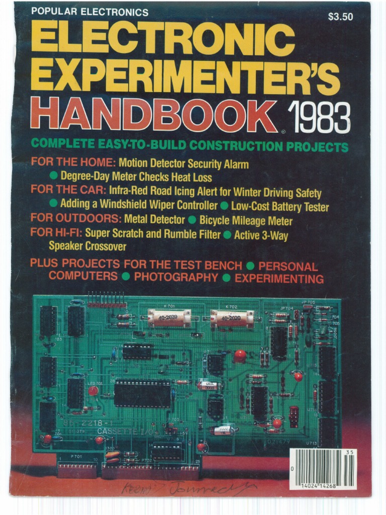 Popular ElectronicsElectronic Experimenters Handbook 1983 Soldering