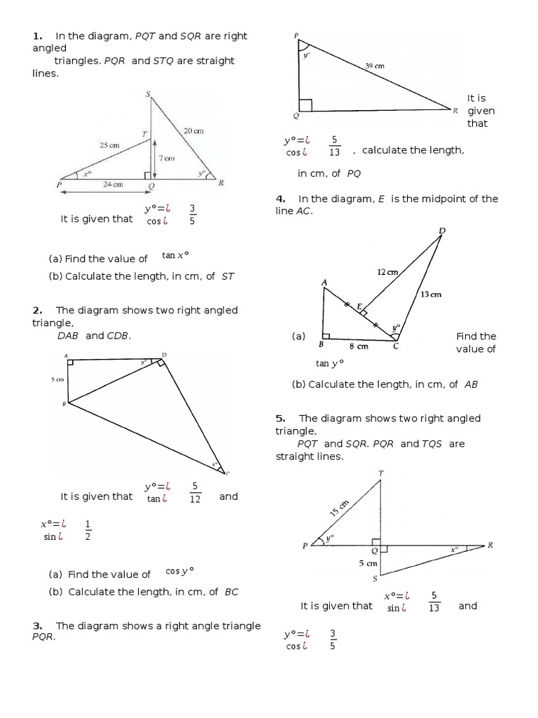 Trigo f3 | PDF | Triangle | Trigonometric Functions