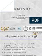 Scientific Writing PDF