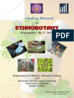 Ethnobotany Manual 14th September 2016