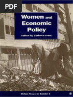 Women and Economic Policy
