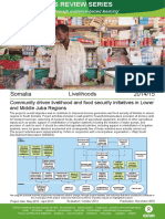 Livelihoods in Somalia: Impact Evaluation of Community Driven Livelihood and Food Security Initiatives in Lower and Middle Juba Regions