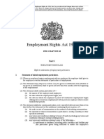 Employment Right Acts 1996 - Employment Particulars