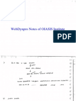 ABAP-WebDynpro Notes