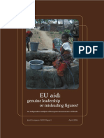 EU Aid - Genuine Leadership or Misleading Figures?: An Independent Analysis of European Governments' Aid Levels