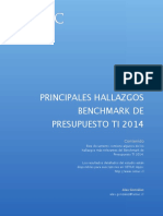 Benchmark Presupuestos de Ti