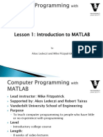 Introduction to Programming with Matlab  Lesson-1.pdf