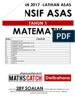 (PERCUMA) Modul Latihan Asas Persediaan Maths Tahun 1-1 PDF