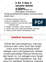 2 - Pertemuan Ke 4 5 Manusia Dan Kehidupannya