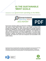 Financing The Sustainable Development Goals: Lessons From Government Spending On The MDGs