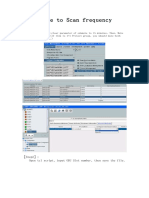 Guide to Scan Frequency