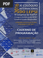 Caderno de Resumos Lepsi Belo Horizonte 2016