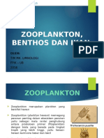 Zooplankton, Benthos Dan Ikan