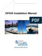 Installation Manual For OPGW Cable