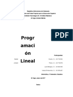 Programacion Lineal