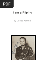 I Am a Filipino by Carlos Romulo