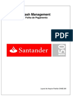 CNAB Pagto Santander